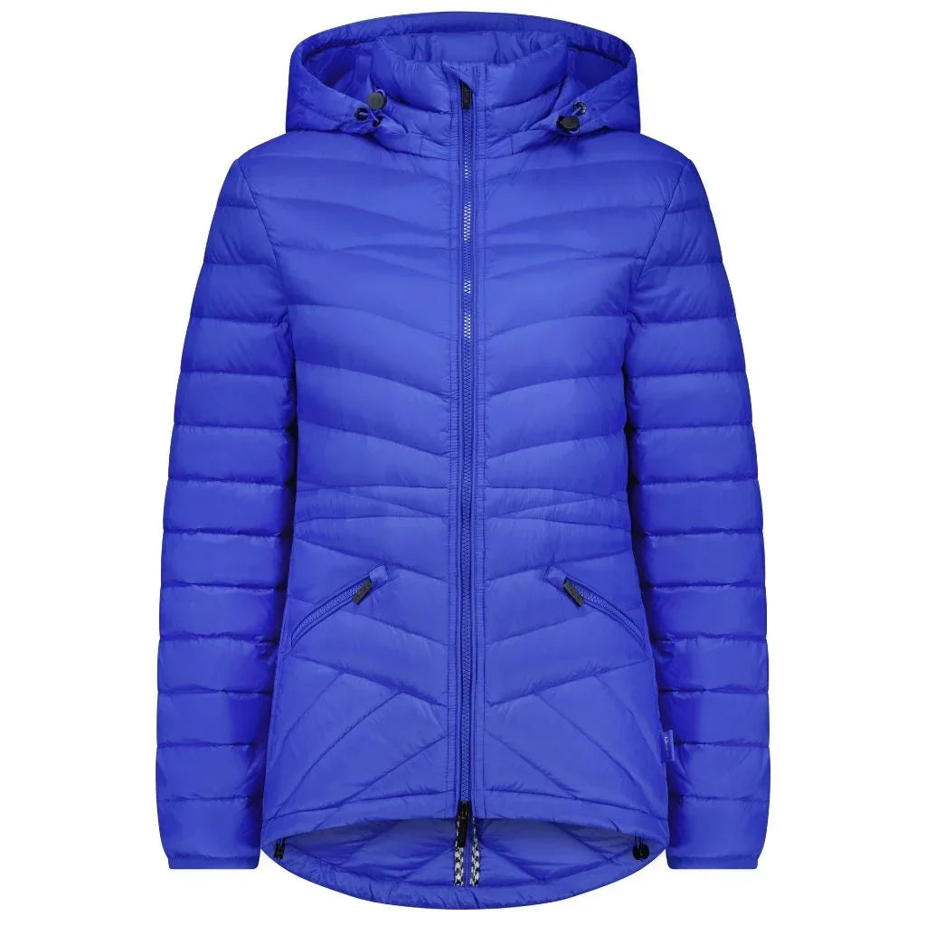 Cushla Women's 90/10 Packable Down Jacket - Cobalt