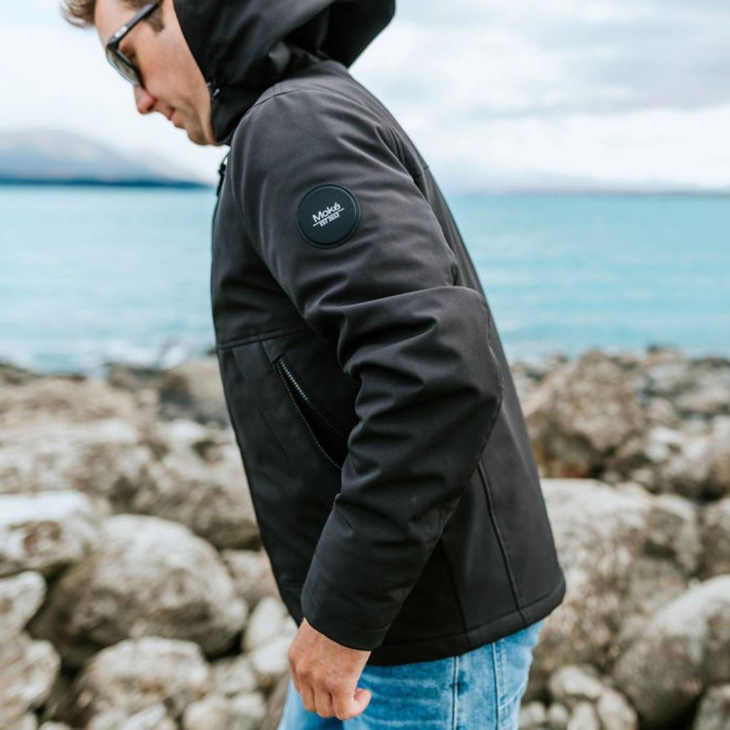 Remy Men's Softshell Jacket - Black