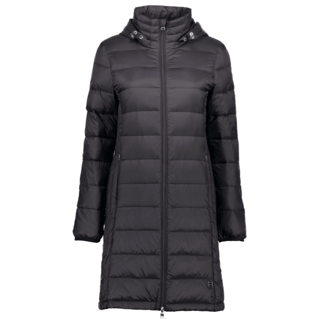 Sarah Women's 90/10 Packable Down Coat -Black