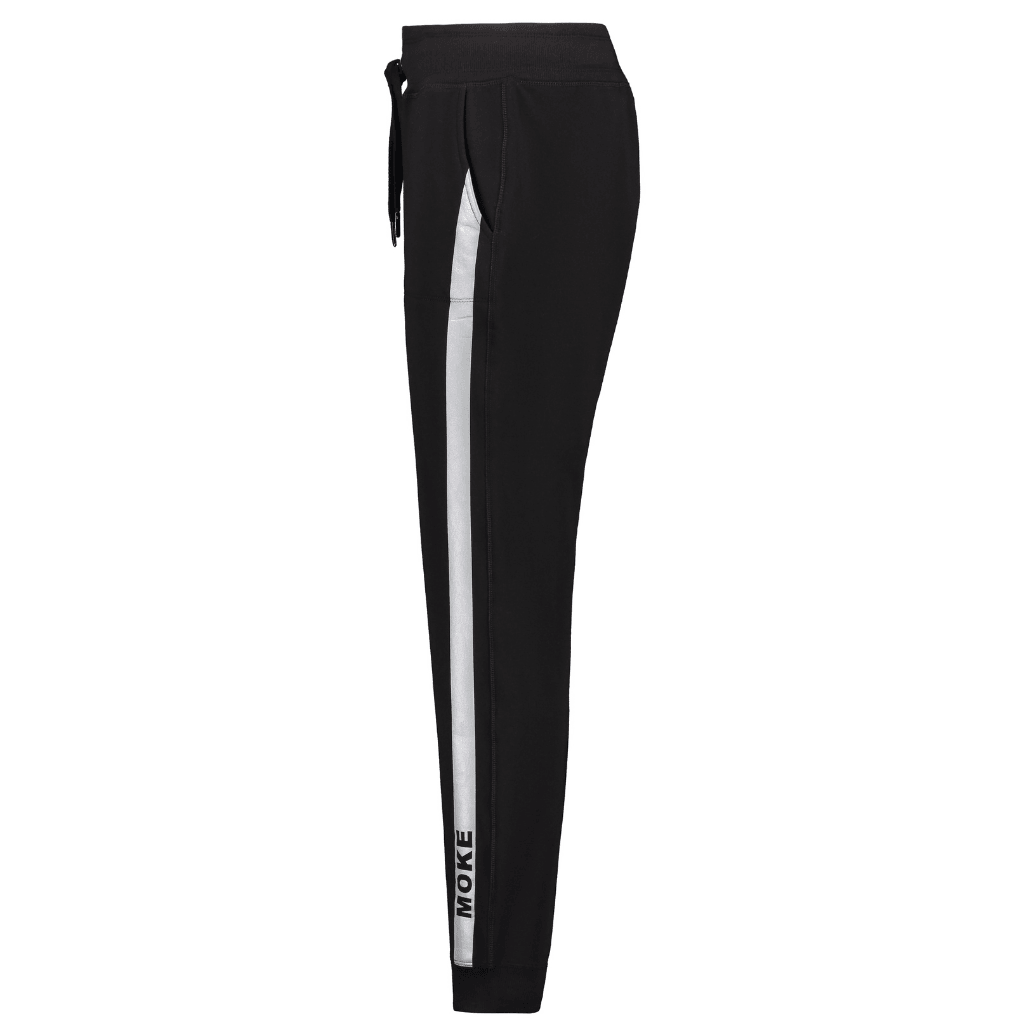 Livy Women's Trackpants with reflective Stripe - Charcoal