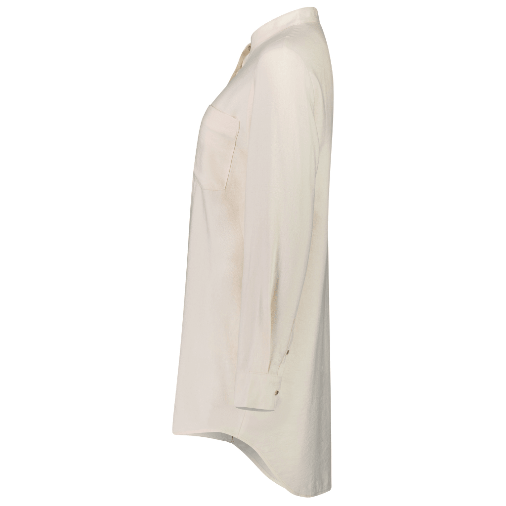 Casey Women's Viscose Shirt - Coconut Milk