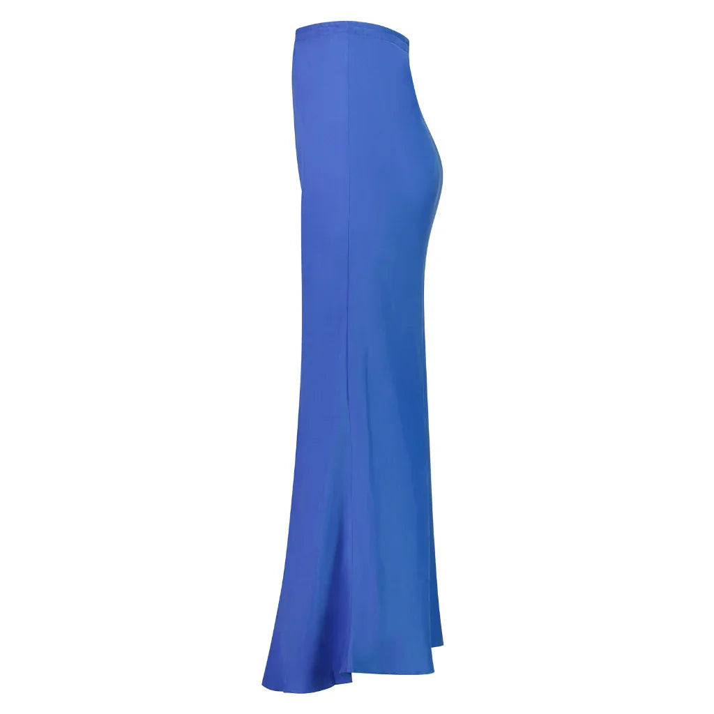 Darci Women's Cupro Skirt - Cornflower