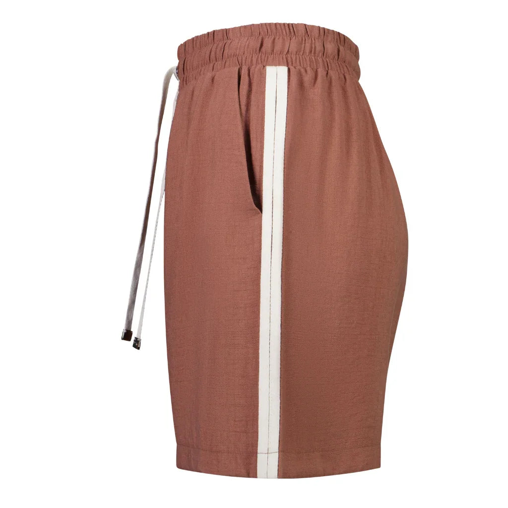 Jane Women's Viscose Shorts- Desert