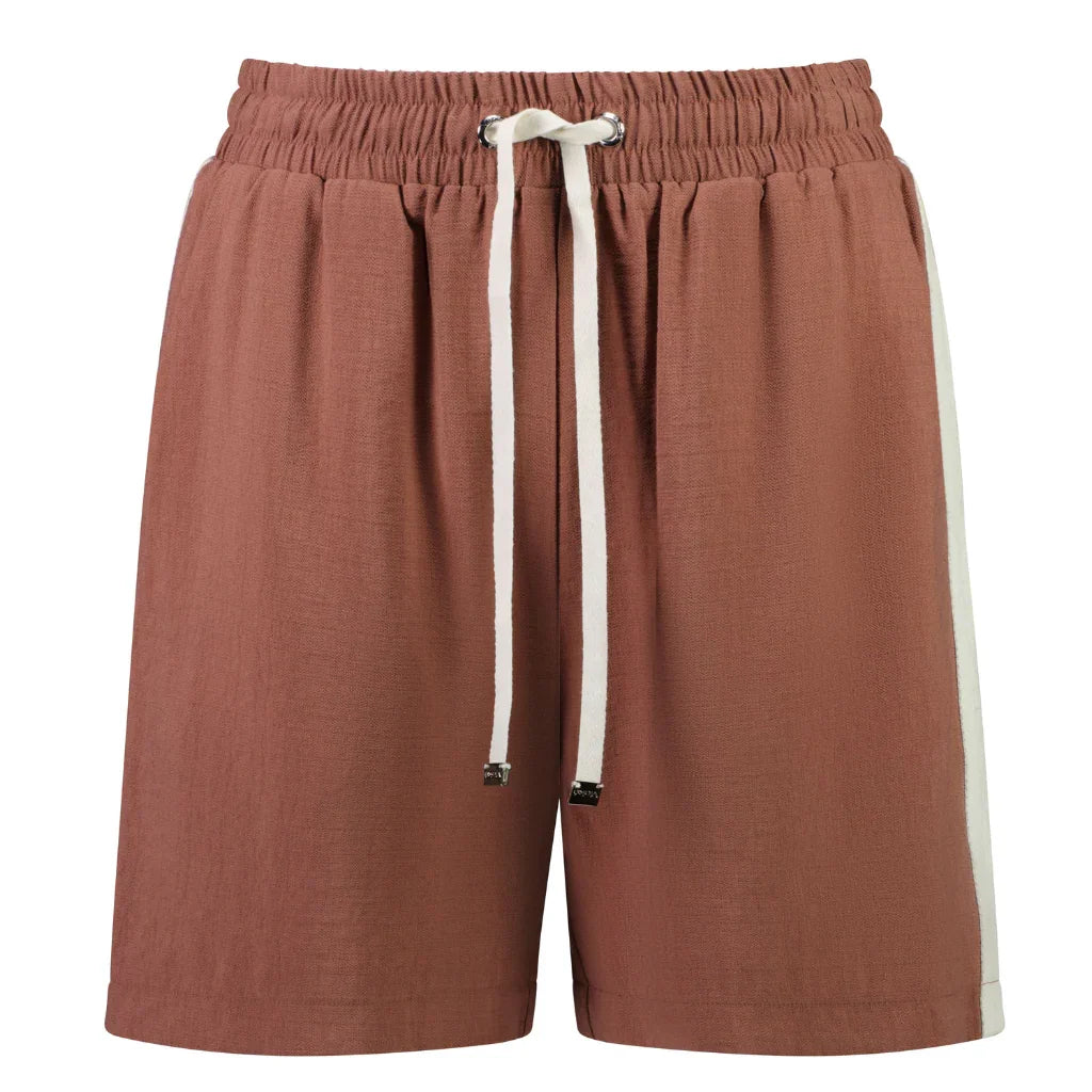 Jane Women's Viscose Shorts- Desert