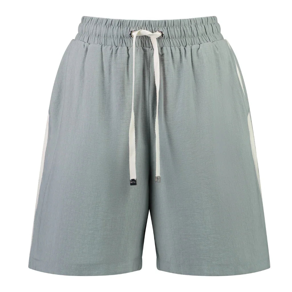 Jane Women's Viscose Shorts - Slate Grey