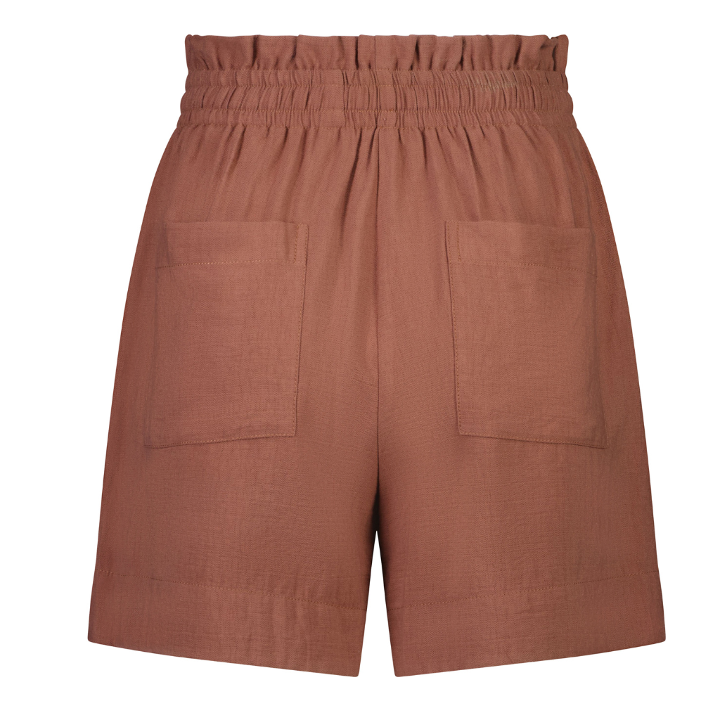 Jenna Women's Paperbag Shorts - Desert