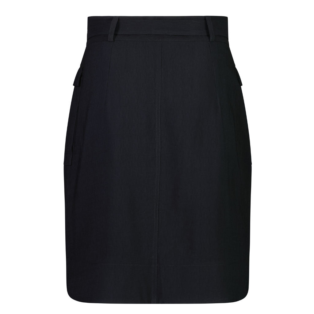 Lanii Women&#39;s Mid Length Skirt - Black