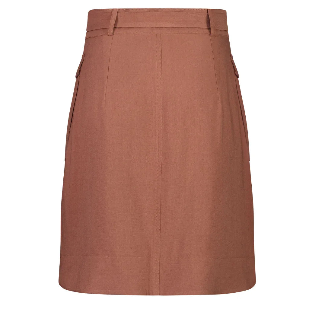 Lanii Women's Mid Length Skirt - Desert