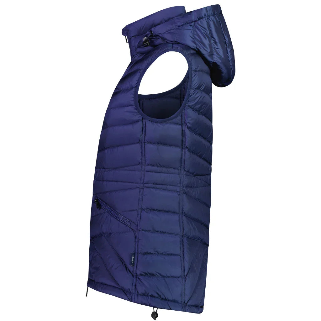 Mary-Claire Women's 90/10 Packable Down Vest - Moonlight