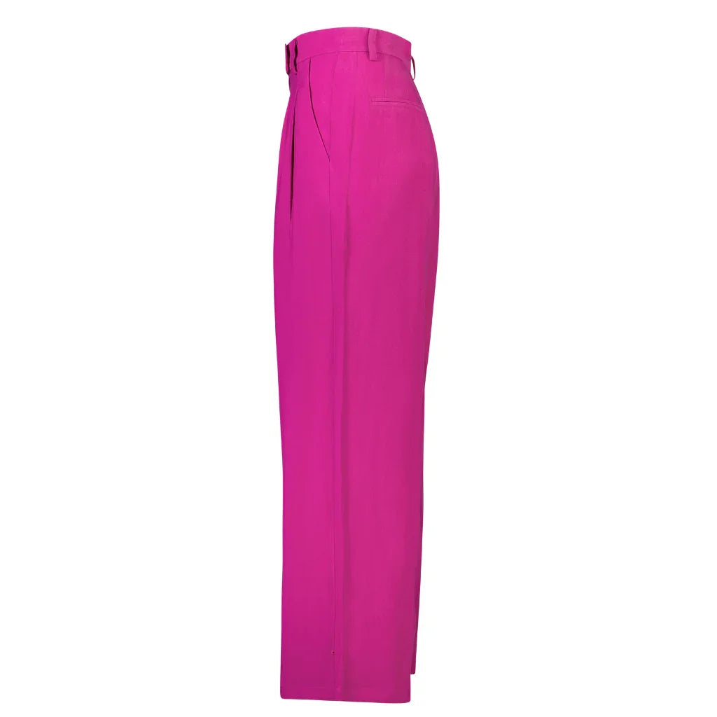 Shannon Women's Wide Leg/Harem Pants - Flamingo