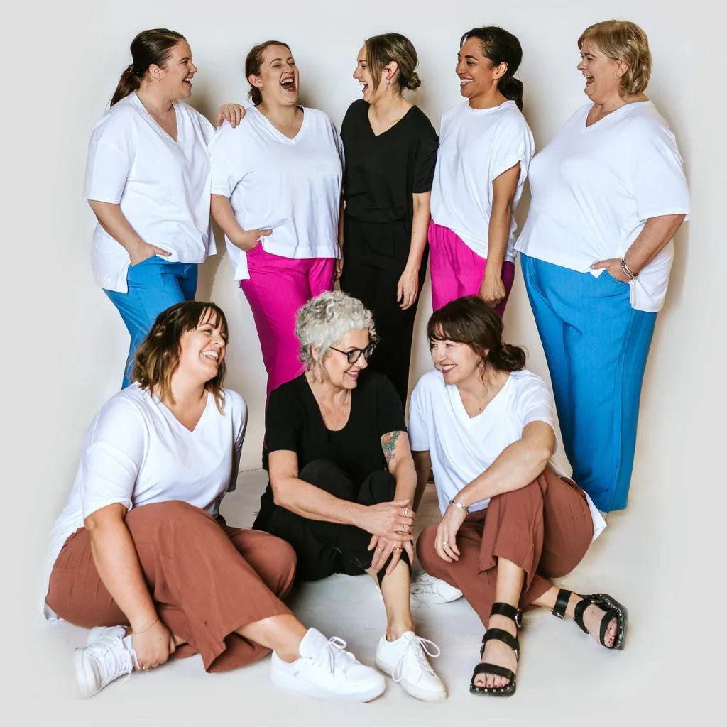 Shannon Women's Wide Leg/Harem Pants - Cornflower