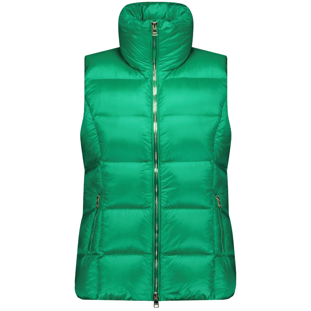 Ester Women's 90/10 Packable Down Vest - Emerald