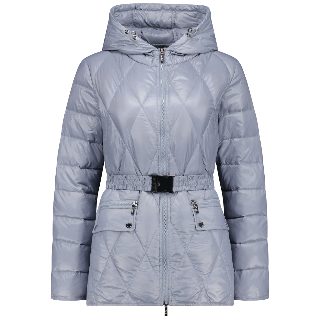 Anita Women's 90/10 Down Quilted Jacket - Ice Blue