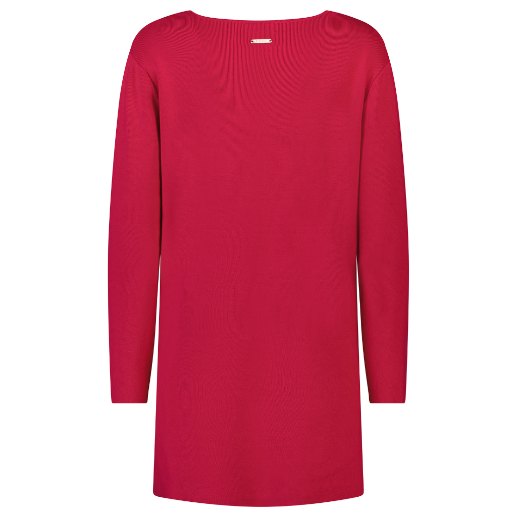 Abby Women&#39;s V Neck Sweater - Virtual Pink