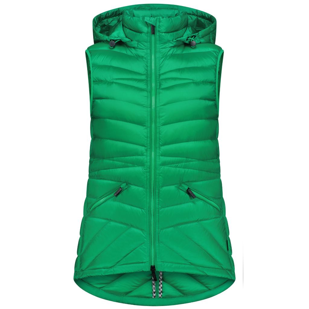 Mary-Claire Women&#39;s 90/10 Packable Down Vest - Emerald