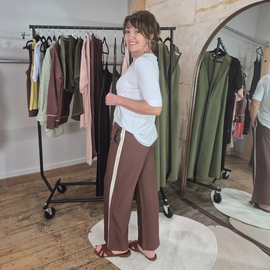 Indiana Women's Wide Leg Pants | Cocoa