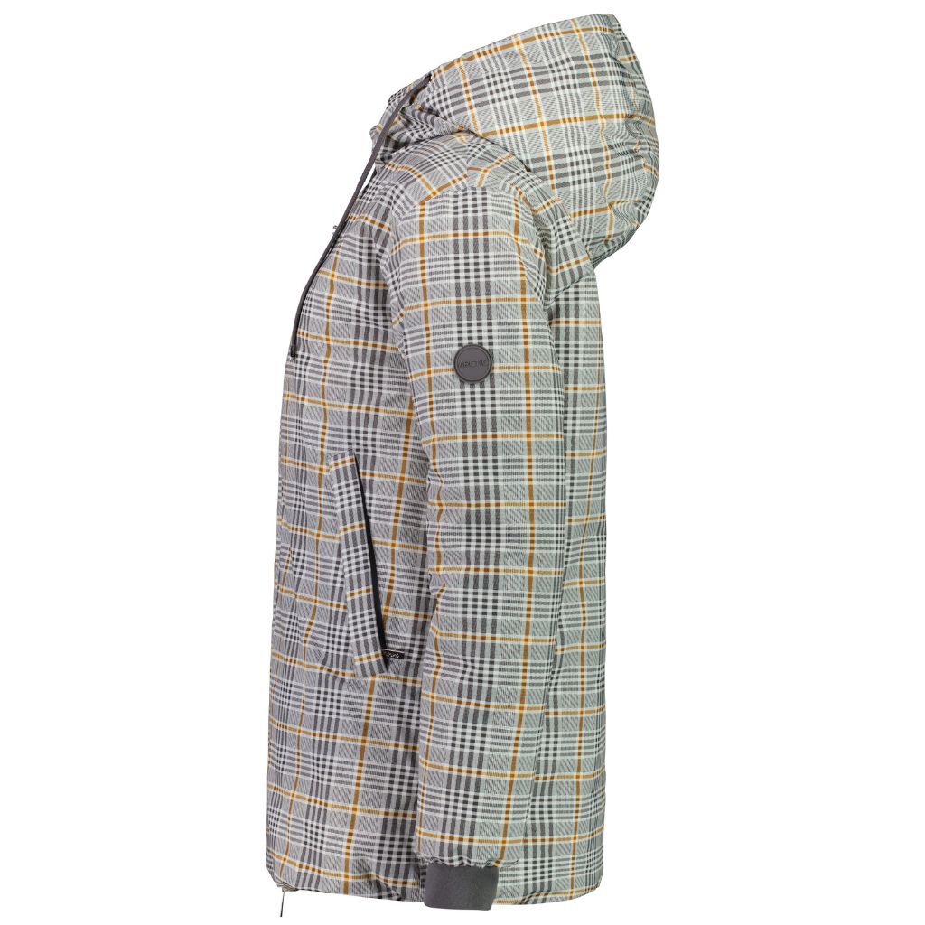 Chicago Women&#39;s Waterproof Goose Down Jacket - Toffee Tartan