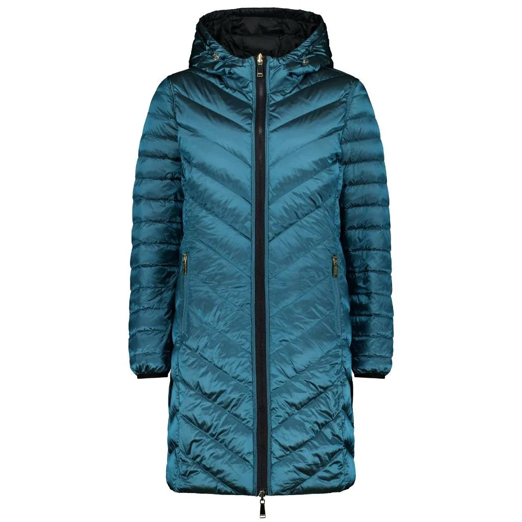 Arnie Women's 90/10 Reversible Coat | Black - Moke Apparel