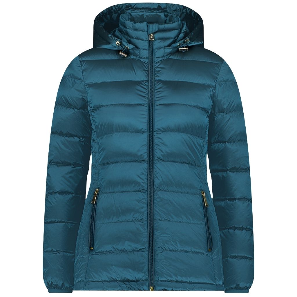 Lynnette Women's 90/10 Packable Down Jacket - Empire Teal