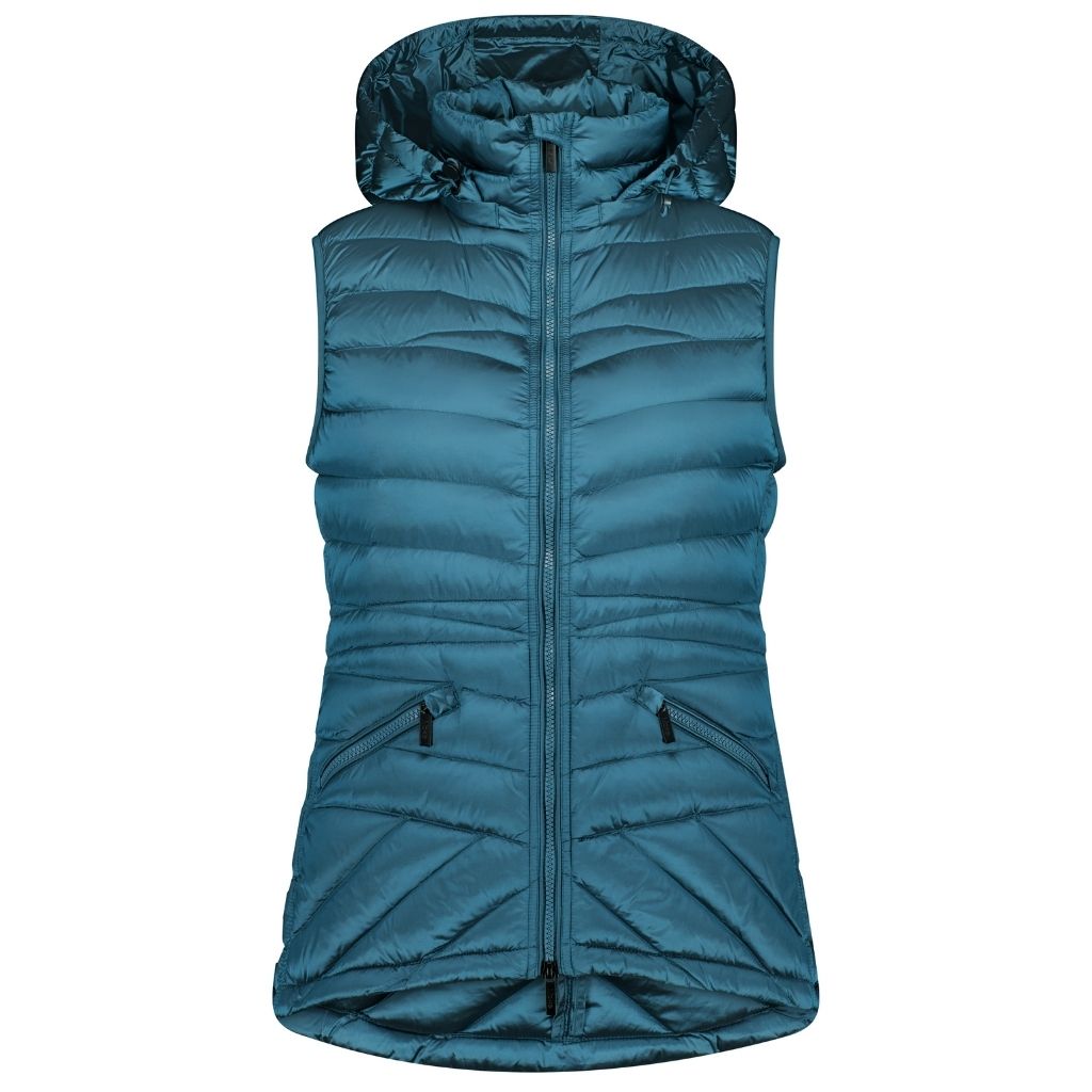 Mary-Claire Women's 90/10 Packable Down Vest - Empire Teal