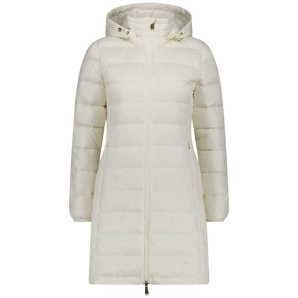 Sarah Women's 90/10 Packable Down Coat - Cream