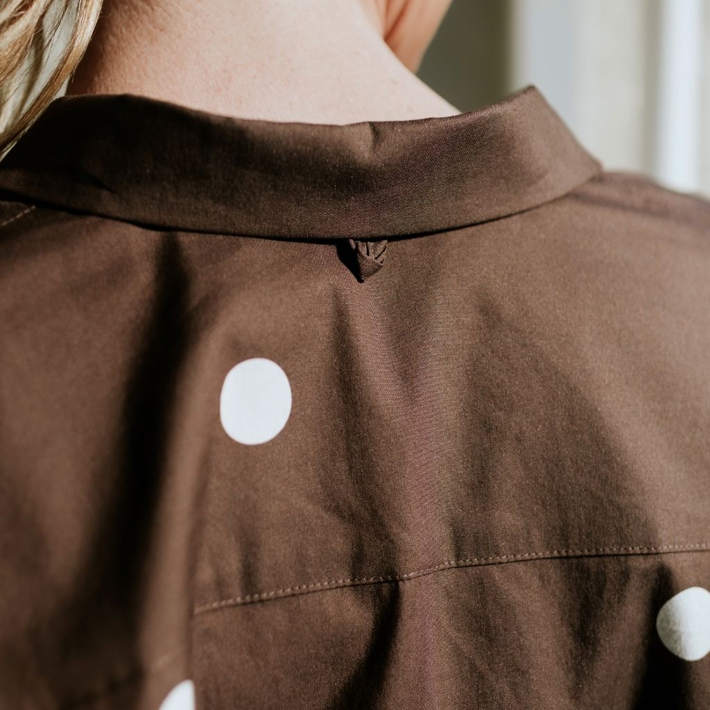 Alex Cropped Women's Shirt | Choc Spot