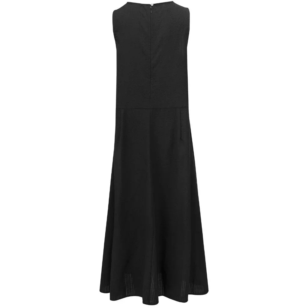 Anna Women's Drop Waist Dress | Black