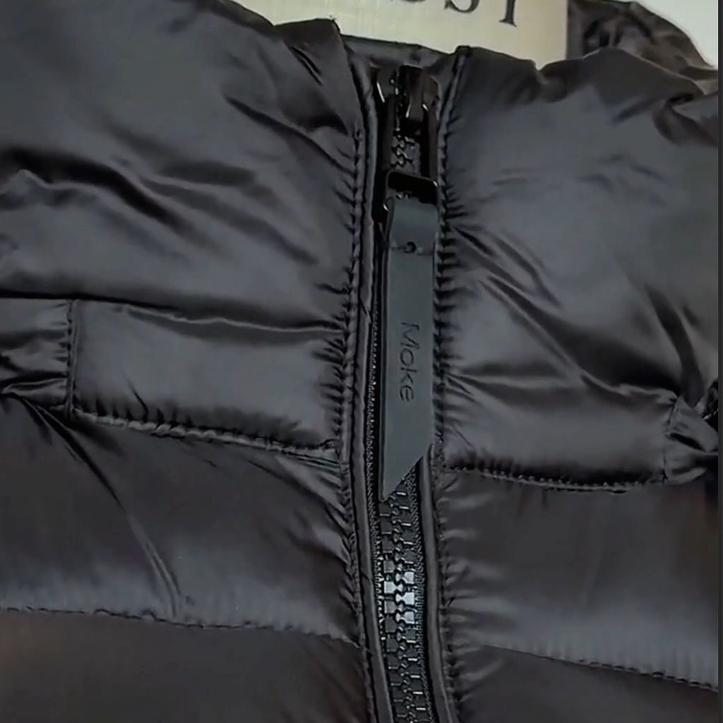 Seattle Polyfill Puffer Coat - Black