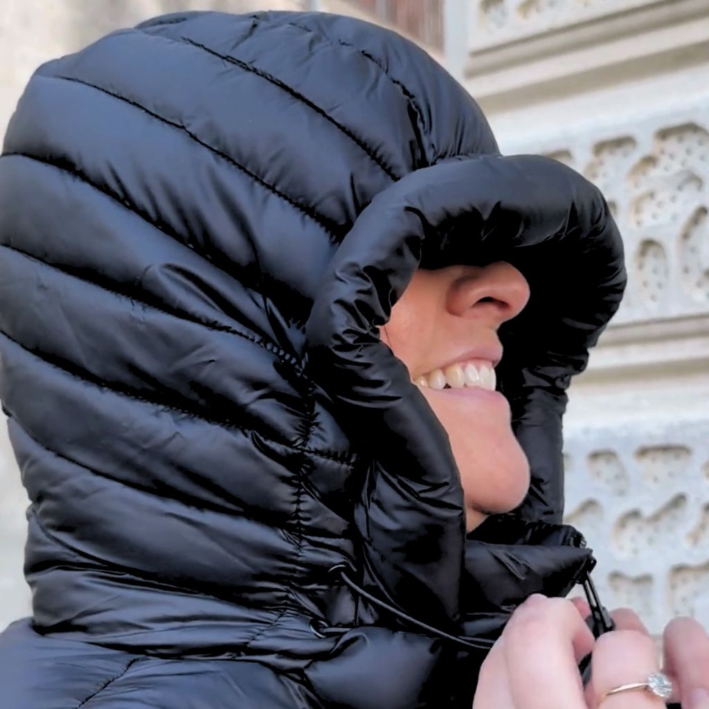 Denver Polyfill Puffer Jacket - Navy