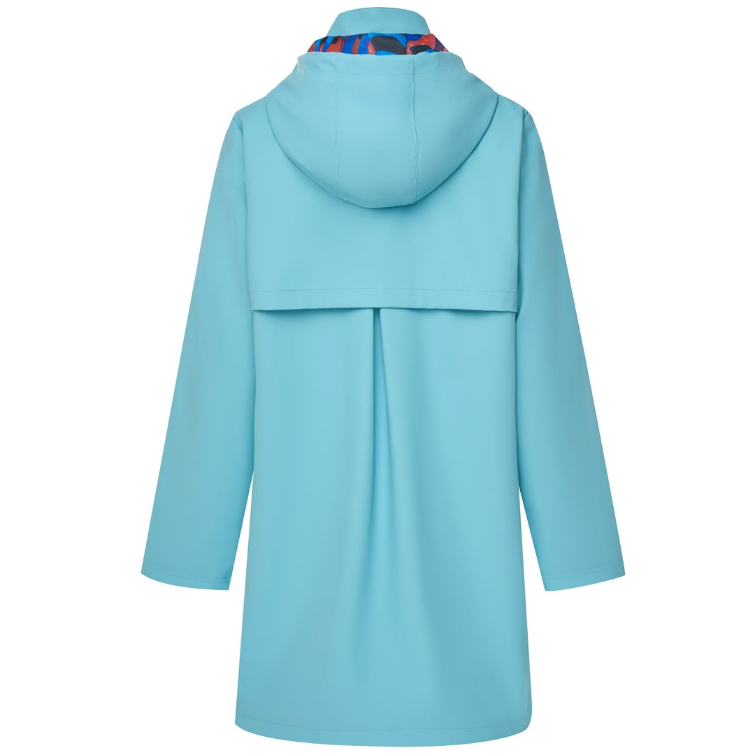Billie Raincoat - Aqua/Evie Aqua Trails