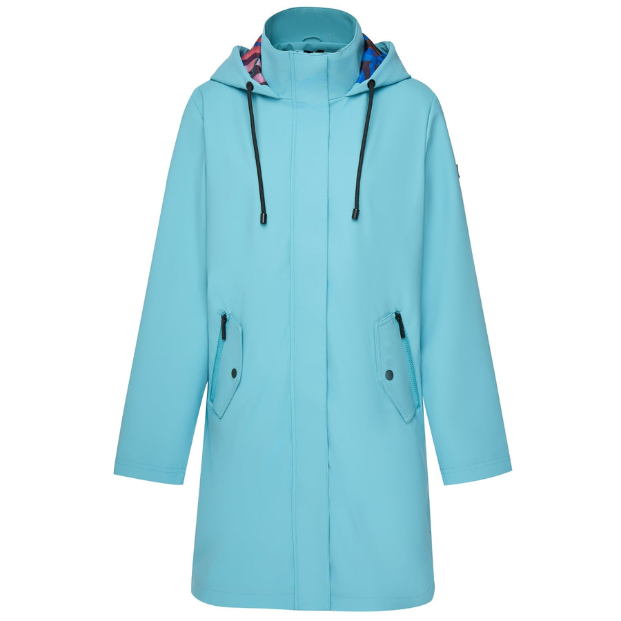 Billie Raincoat - Aqua/Evie Aqua Trails