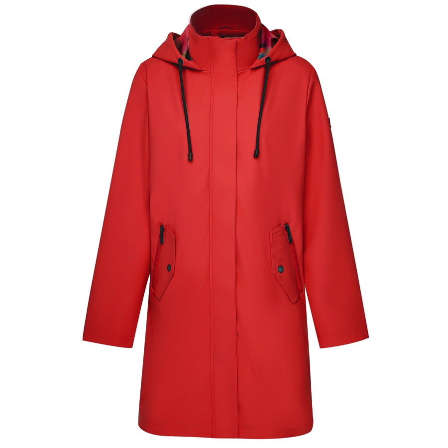 Billie Raincoat - Cherry Tomato/Evie Alternative Animal