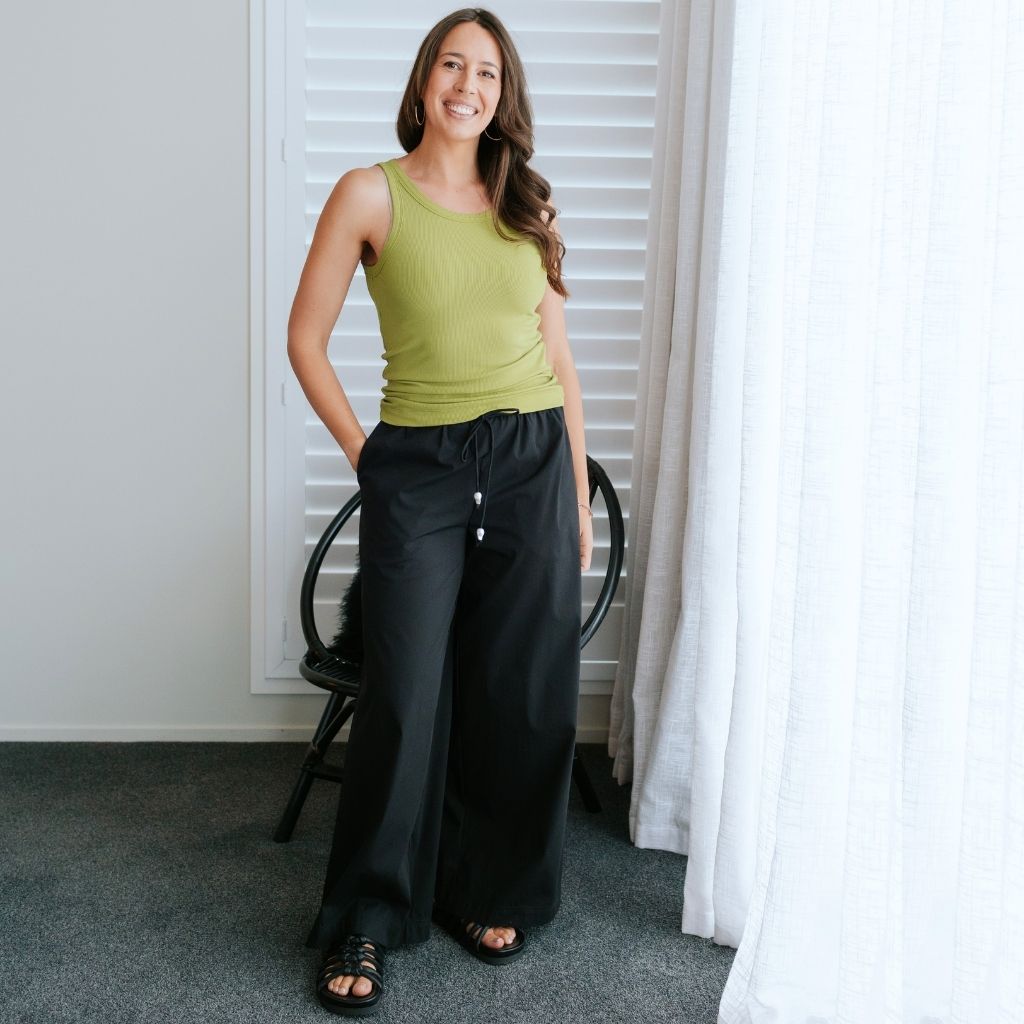 Birdie Women's Rib Knit Tank | Avocado