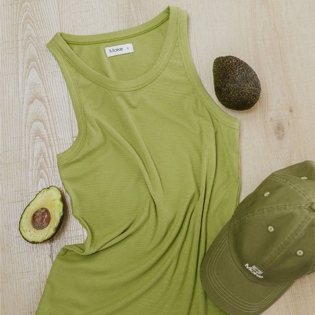 Birdie Women's Rib Knit Tank | Avocado