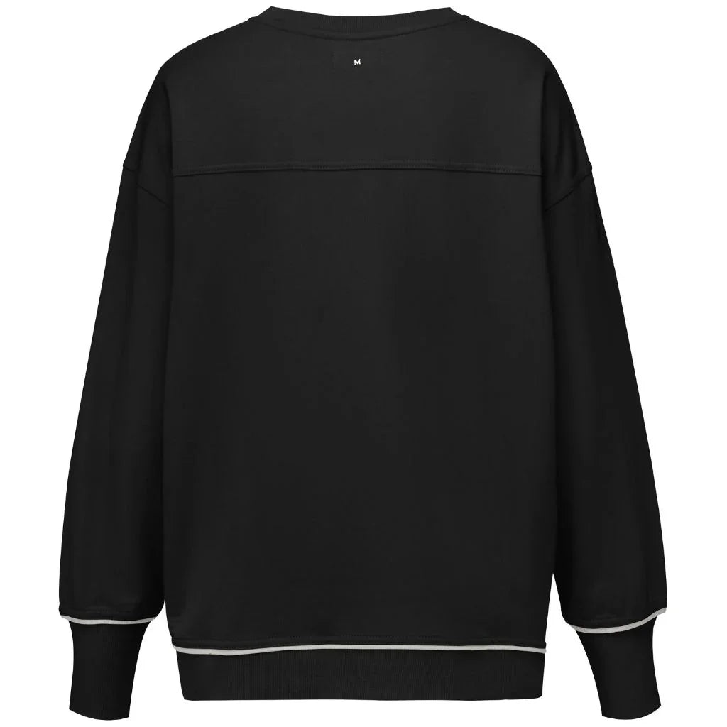 Suzy Women's Terry Cotton Sweatshirt | Black