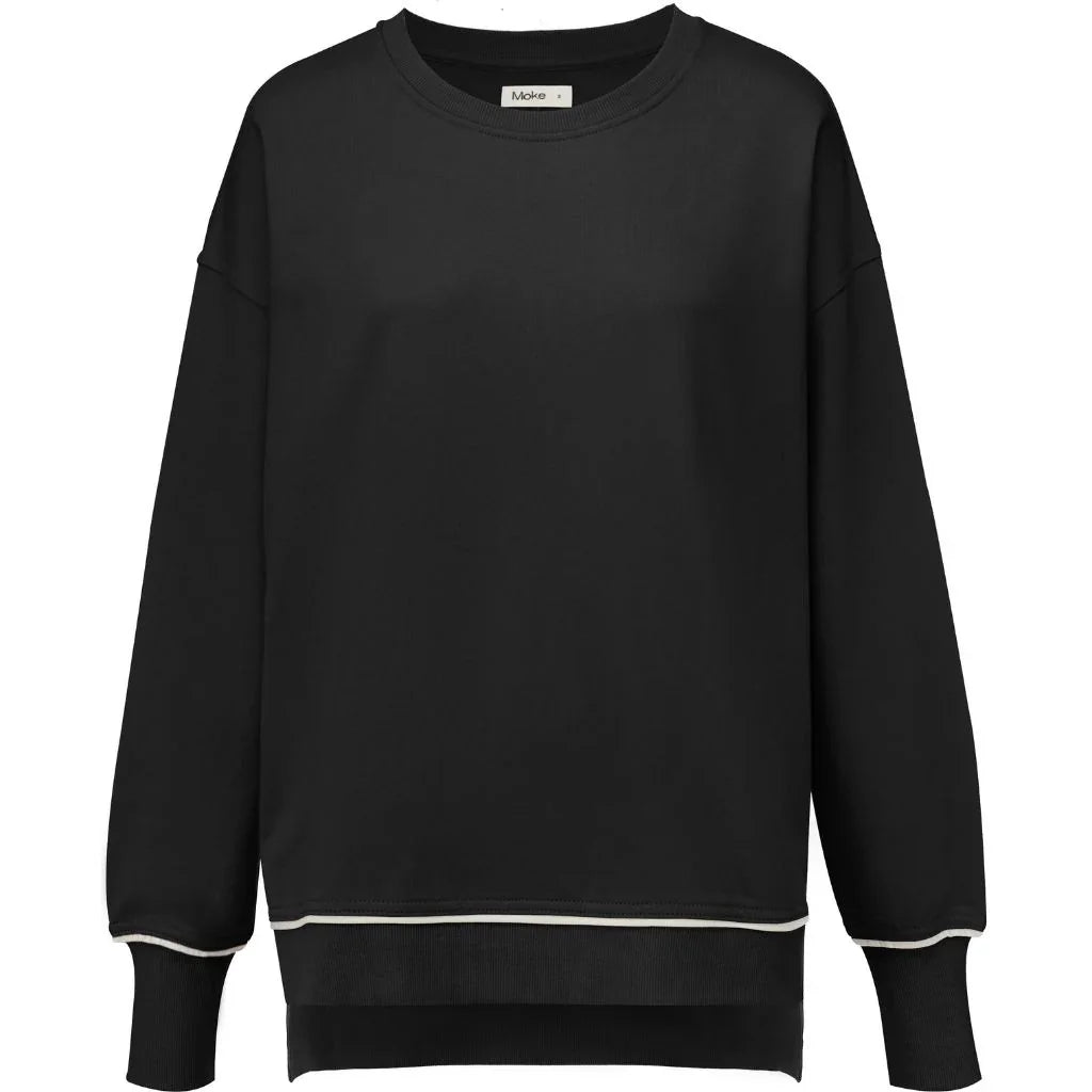 Suzy Women's Terry Cotton Sweatshirt | Black