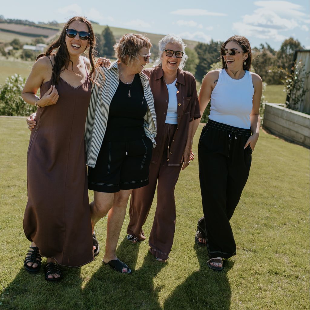 Bowie Women's Viscose Blend Pants - Black