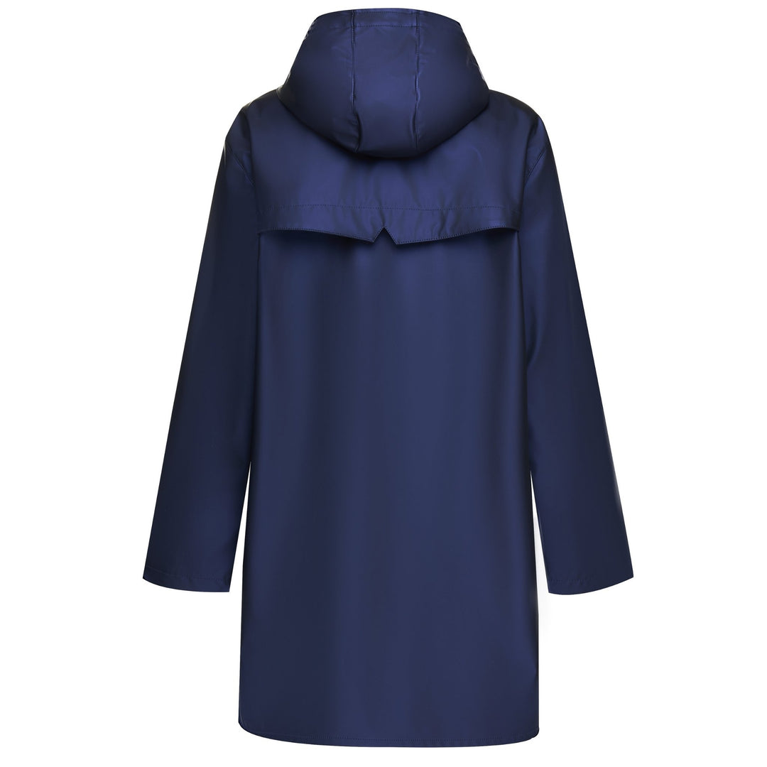 Charlie Raincoat - Metallic Blue