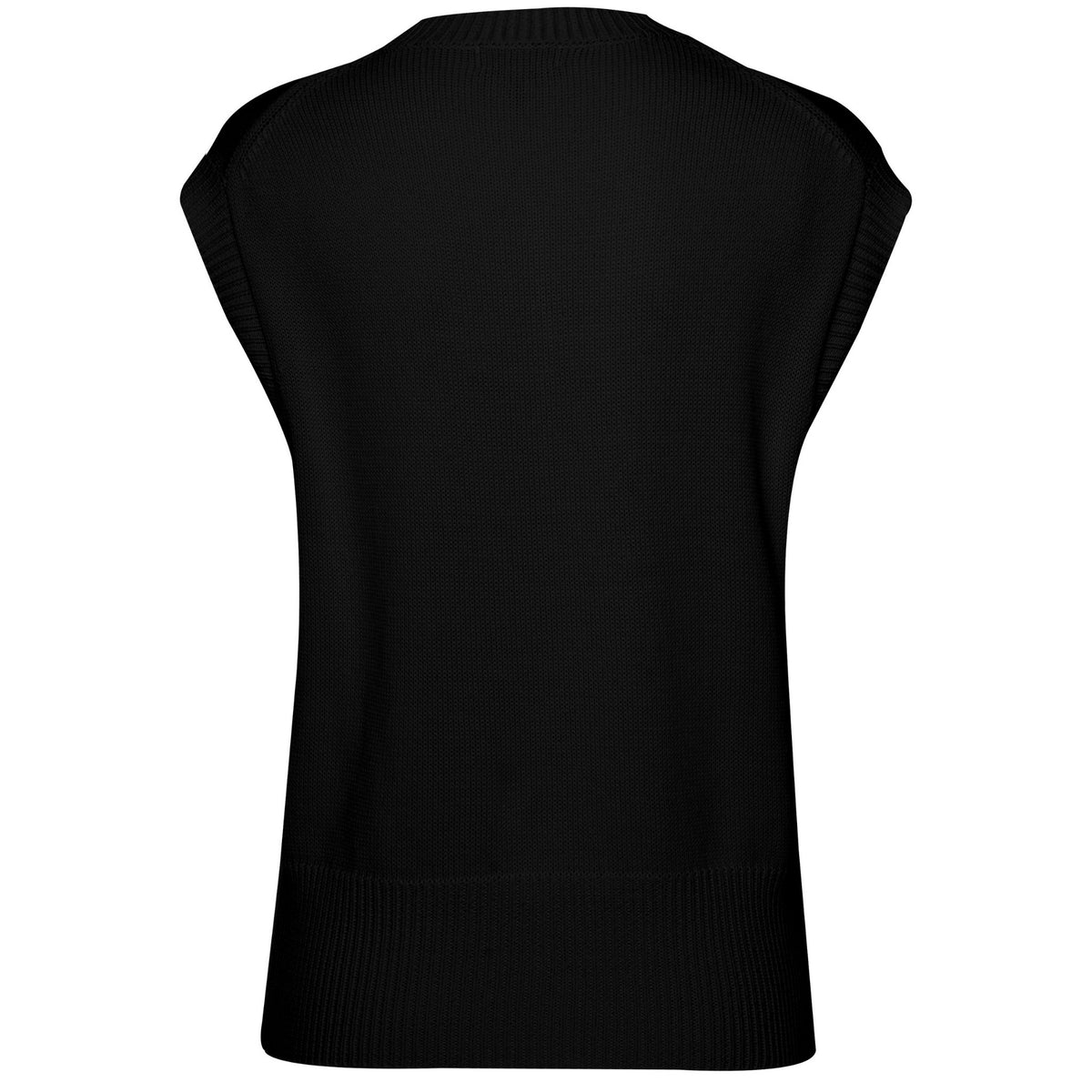 Women's Knit Vest | Cotton-Blend Winter Layer – Chloe by Moke