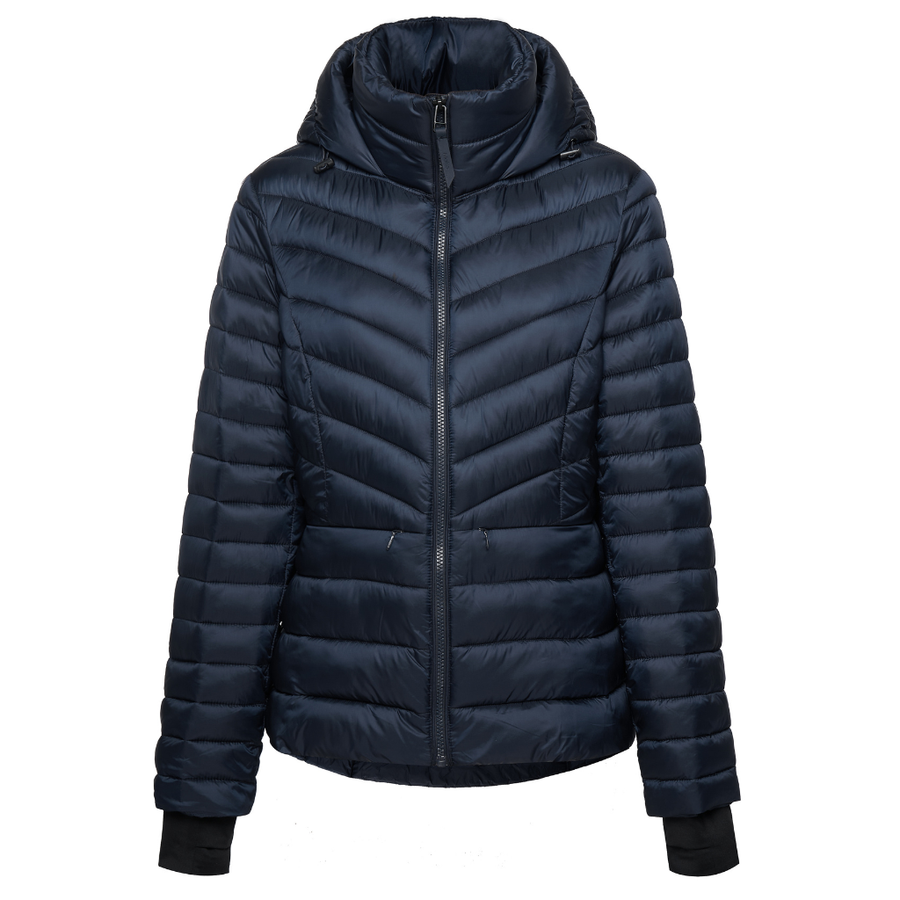 Denver lightweight polyfill puffer jacket in navy