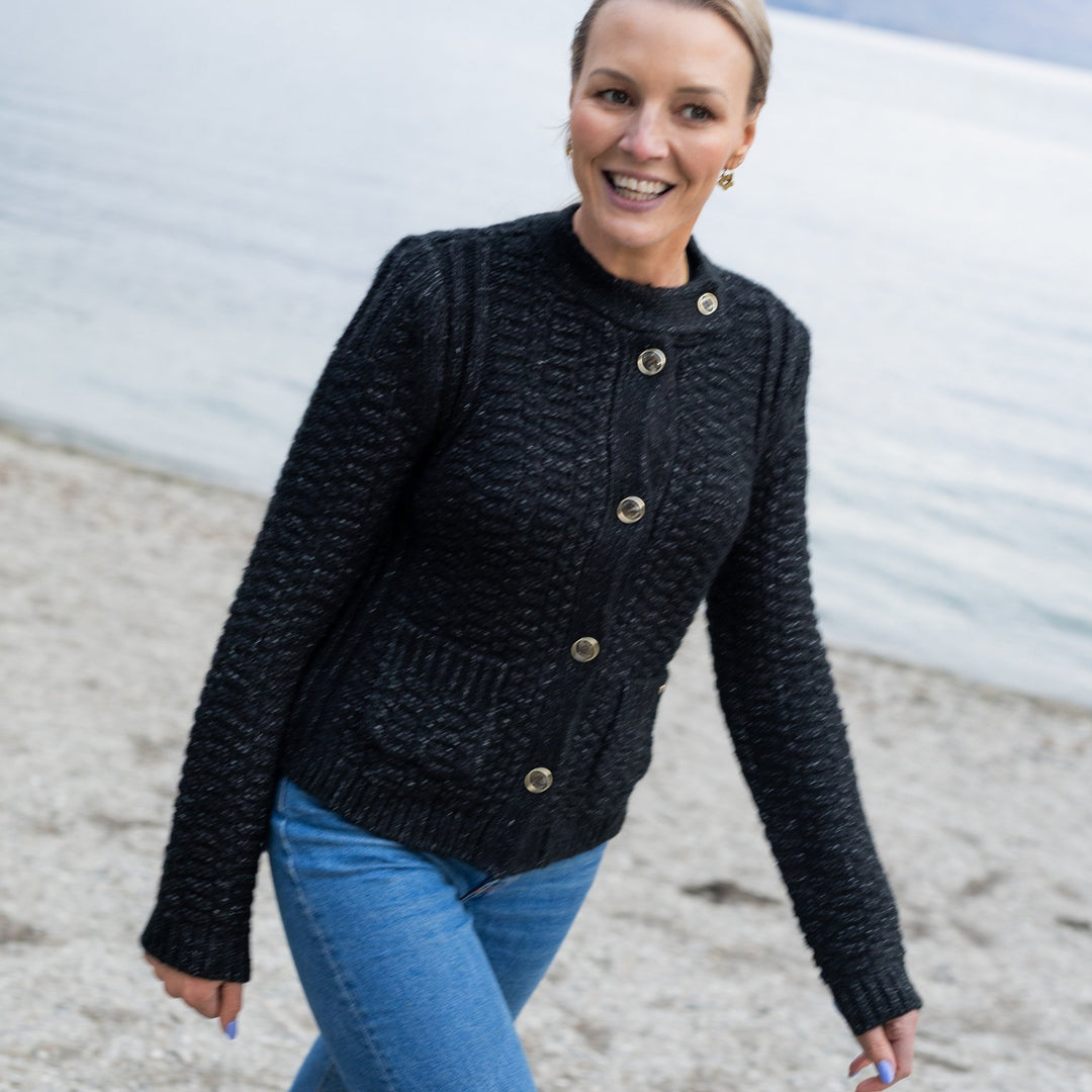 Elle Cardigan - Black