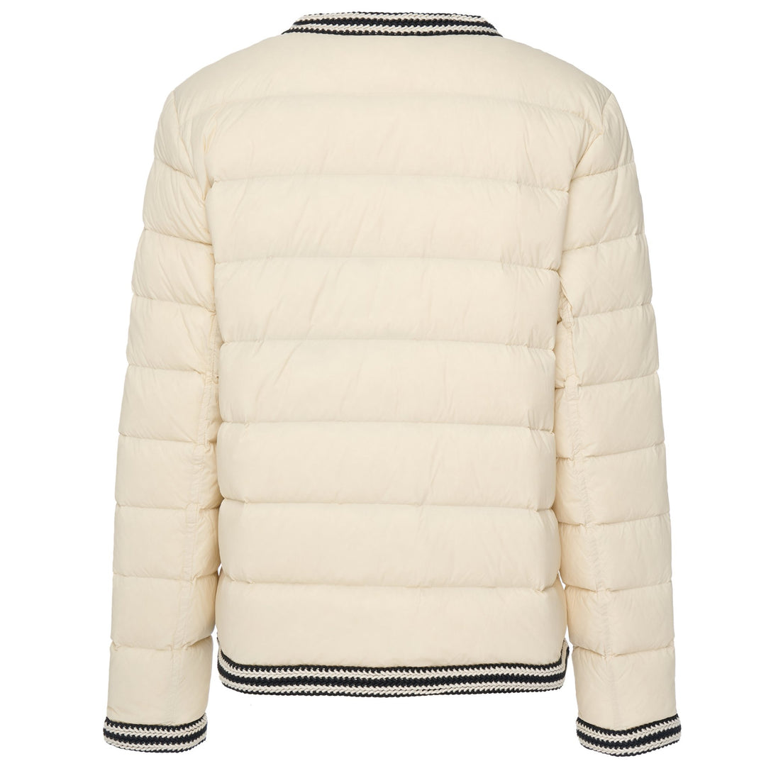 Fern Puffer Down Jacket - Cream