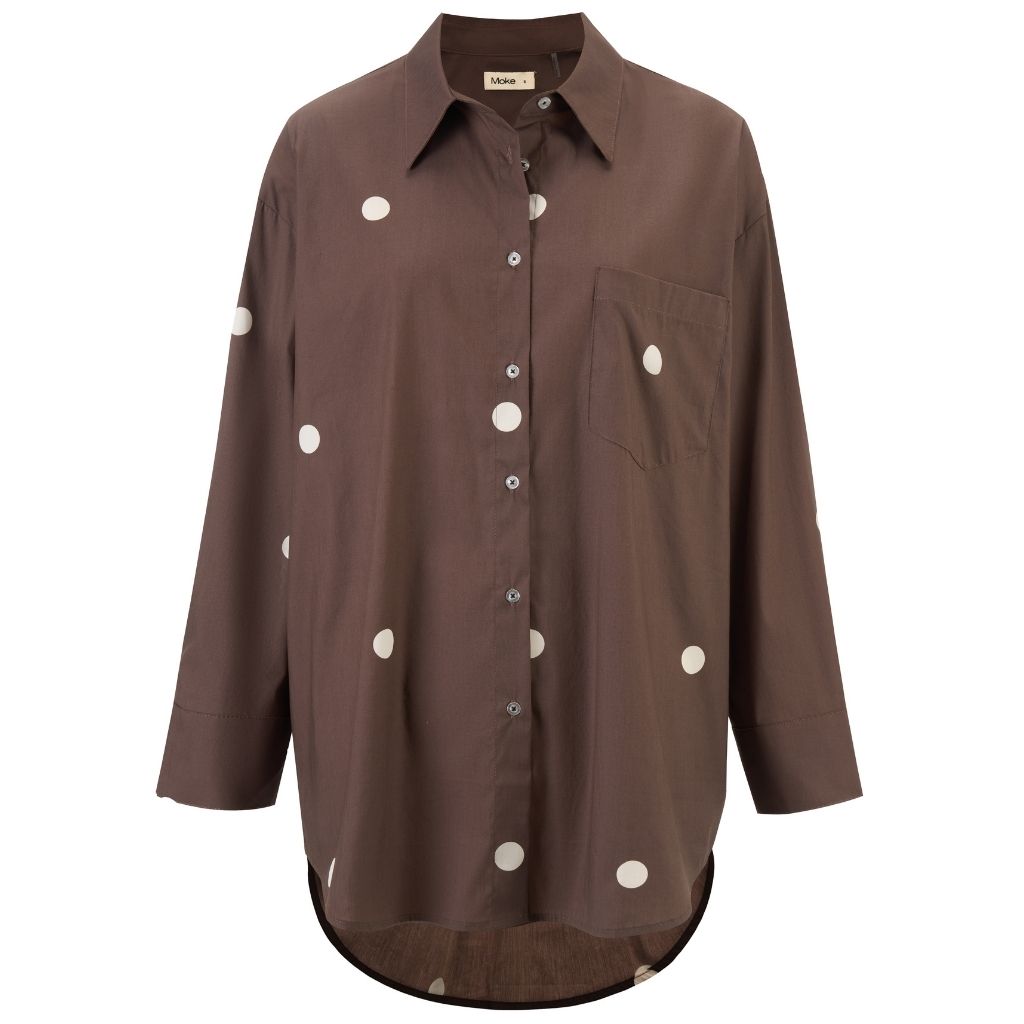Amber Women's Oversized Shirt | Choc Spot