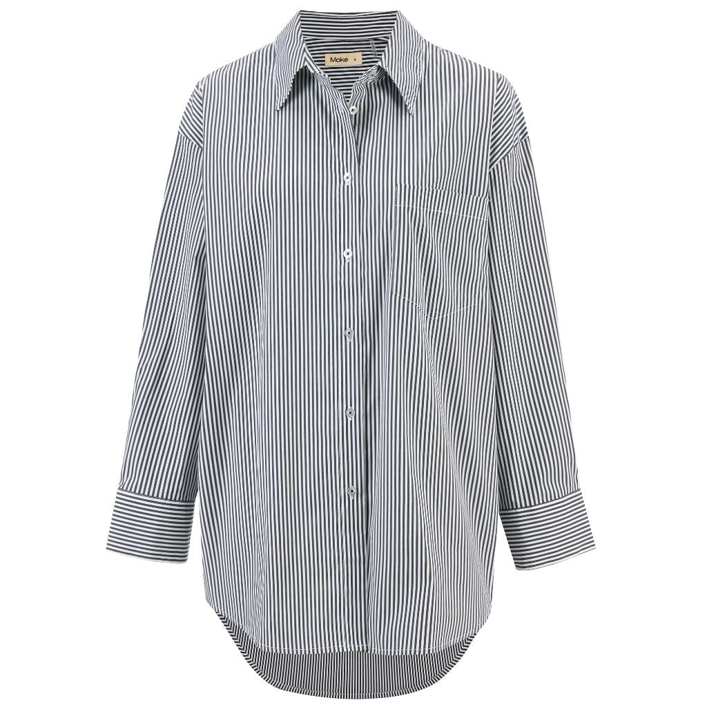 Amber Women's Oversized Shirt | Stripe