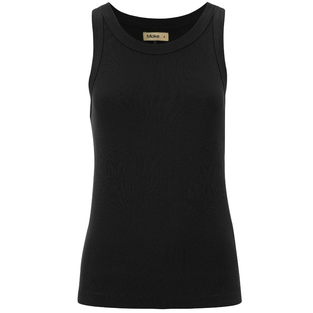 Birdie Women's Rib Knit Tank | Black
