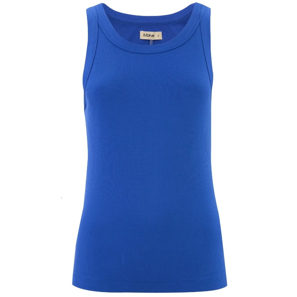 Birdie Women's Rib Knit Tank | Dazzling Blue