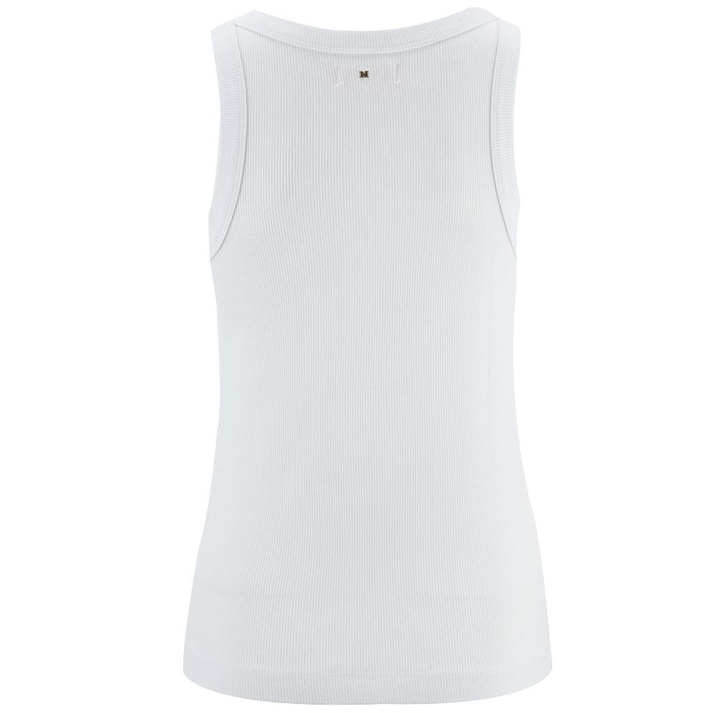 Birdie Women's Rib Knit Tank | White