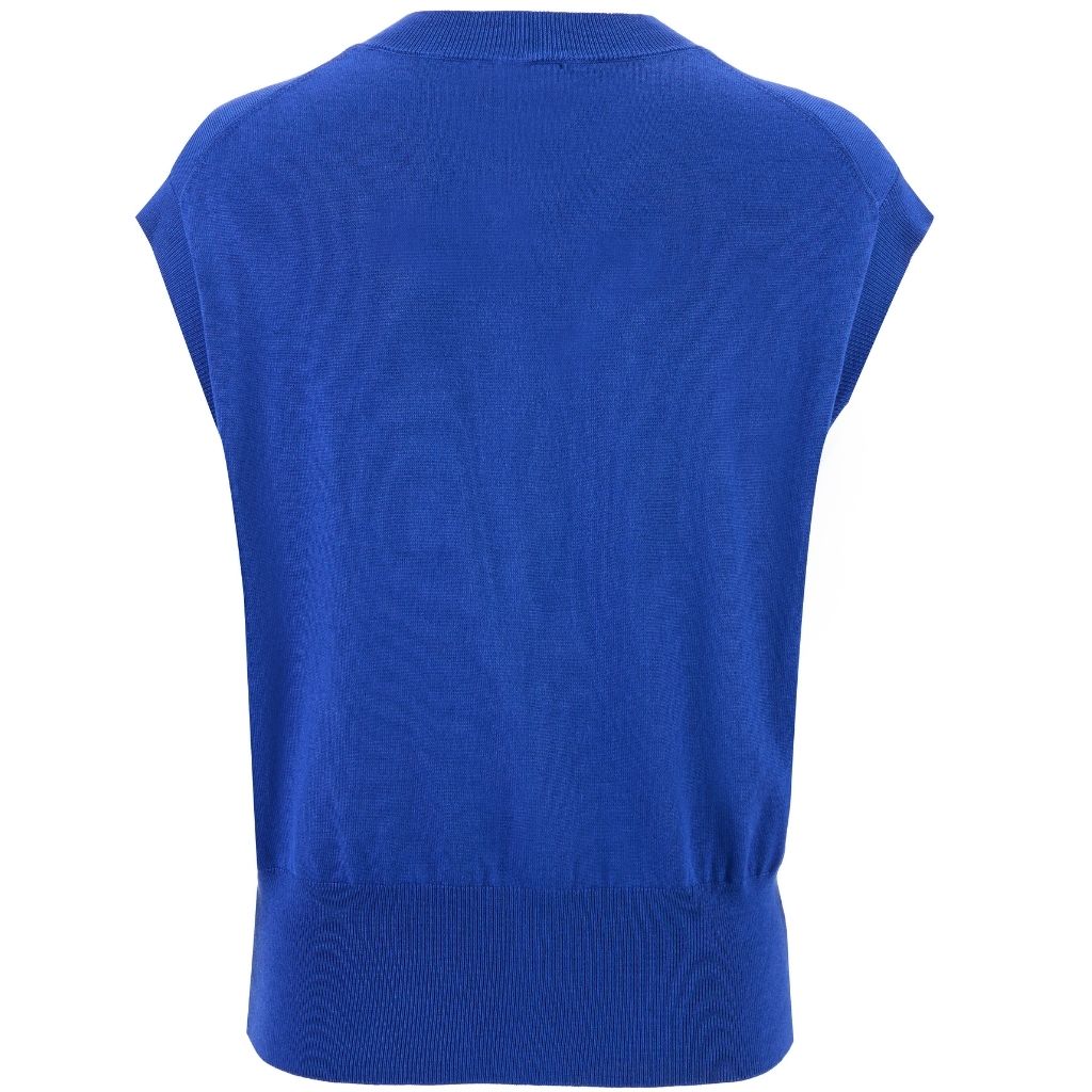 Camilla Women's Sweater Vest  |  Dazzling Blue
