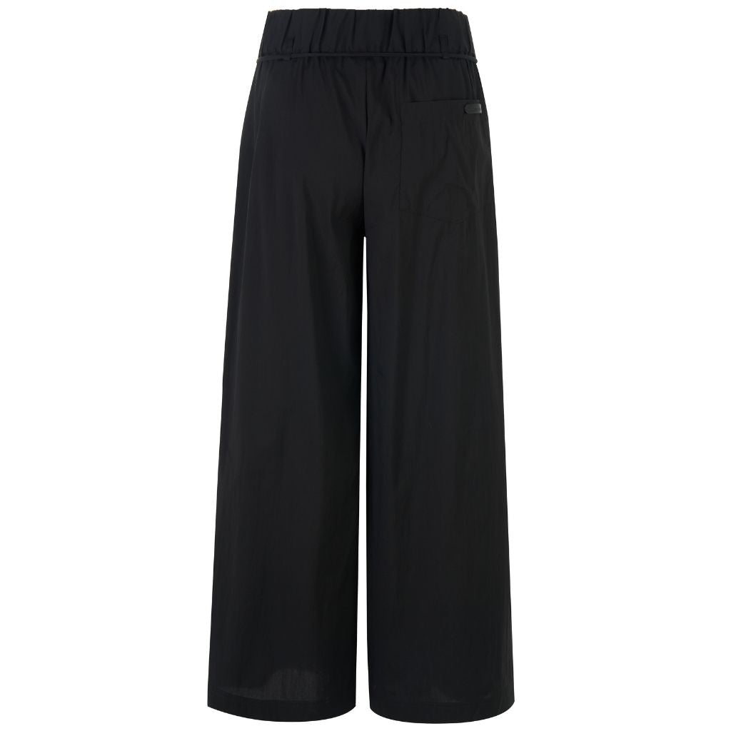 Juno Relaxed Wide Leg Women's Pant | Black
