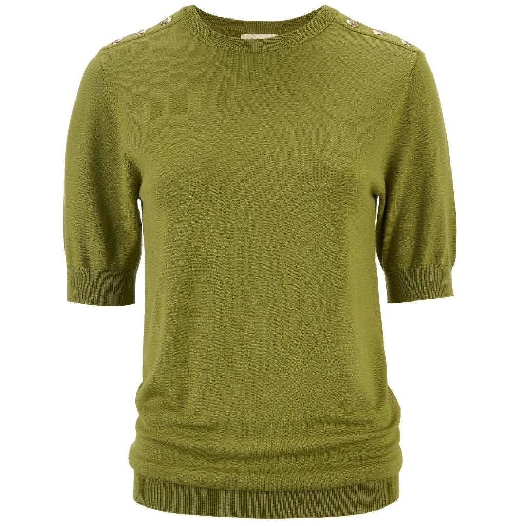 Nicola Women's Sweater Tee | Avocado